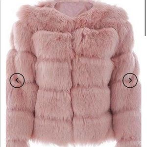 SONJA BY SONJA MORGAN - ARCTIC FAUX FUR COAT